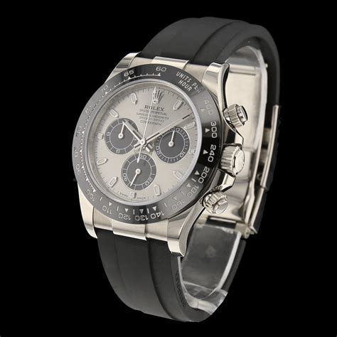 Rolex Daytona oro bianco racing dial grey del 2013 